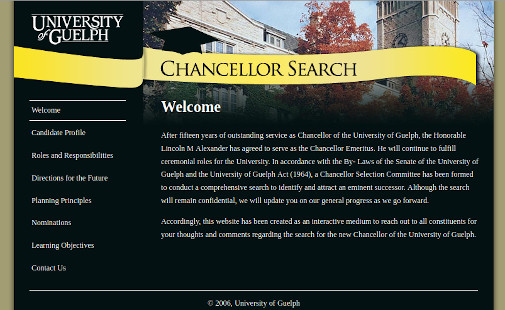 Chancellor Search